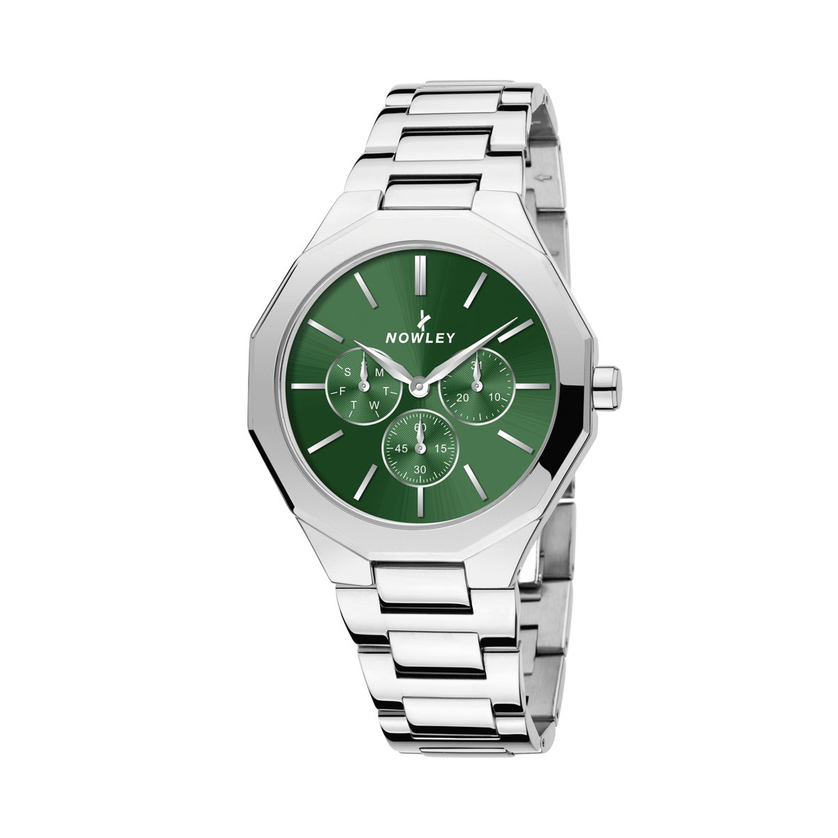 NOWLEY Gents Watch 8.0065.0.4 Men's Dress Watch Men's Fashion Watch Designer Watches For Men Nowley Men's Prisma Watch Green dial